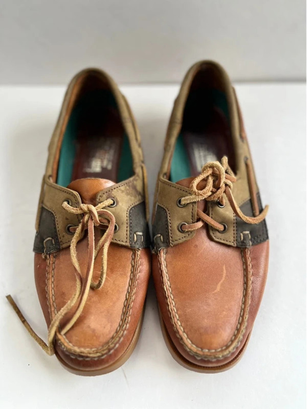 Sebago Dockside’s Spinnaker Dress Shoes size 8 Brown Light Loafers  LeatherUSA